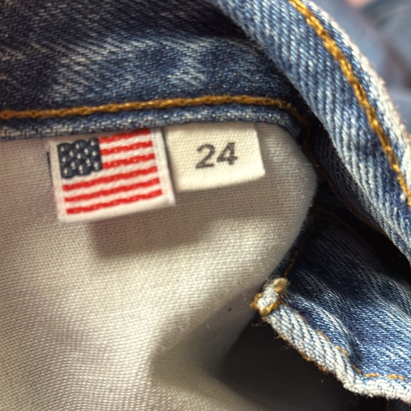 Still Here Cowgirl Women's Blue Straight Leg Jeans - Picture 9 of 11